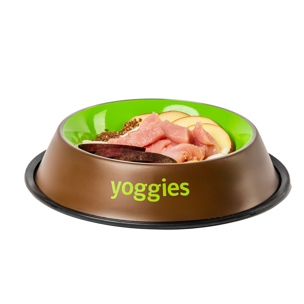 Yoggies kaldpresset hundefôr kalkun og hirse, 5 kg sekk