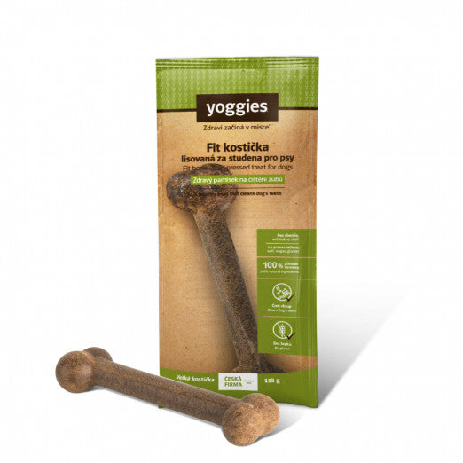 Yoggies FIT tyggebein til hund, kaldpresset, 118 g