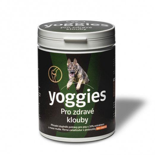Yoggies kosttilskudd med grønnleppemusling og probiotika til hund, 600 g
