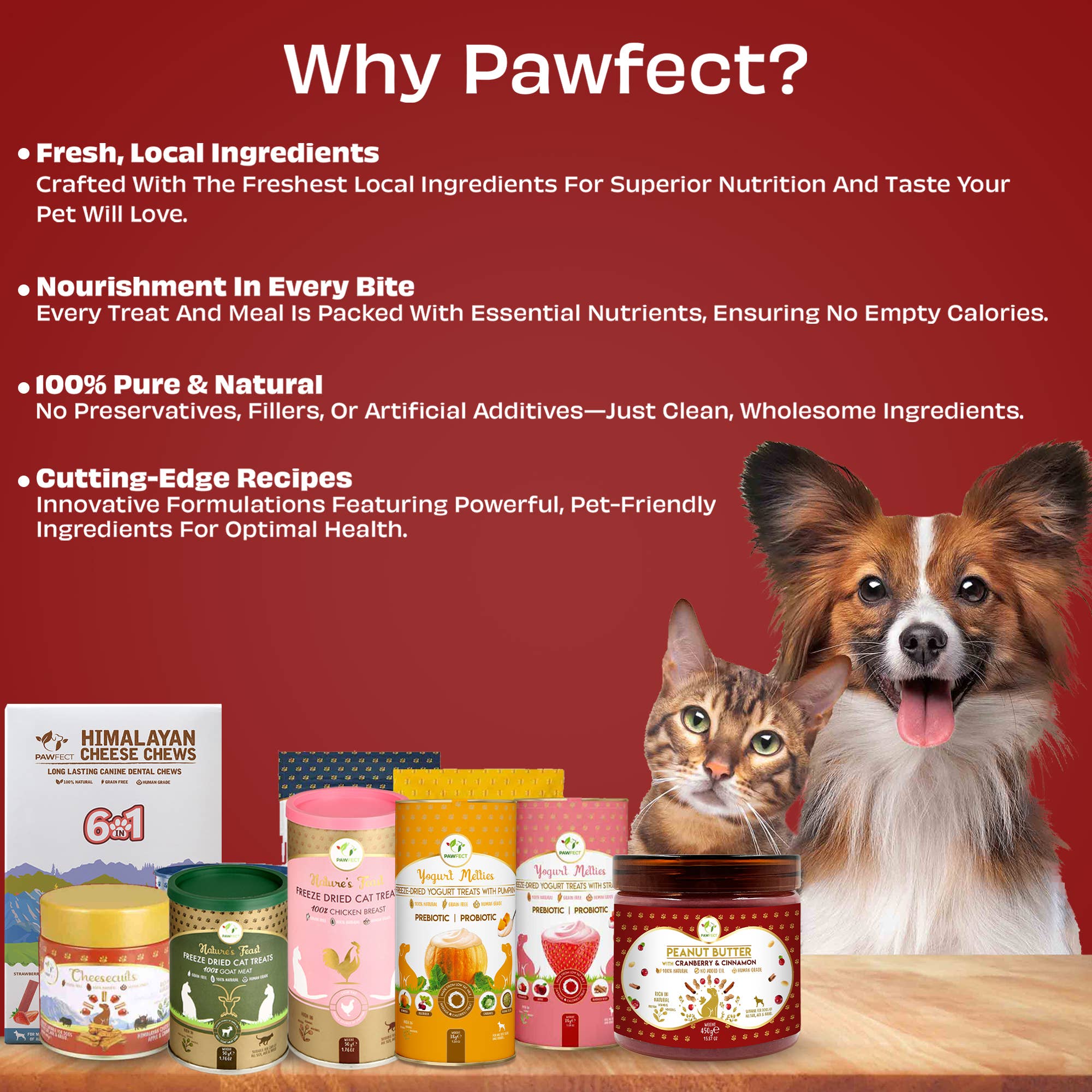 Pawfect Peanøttsmør: TRANEBÆR & KANEL