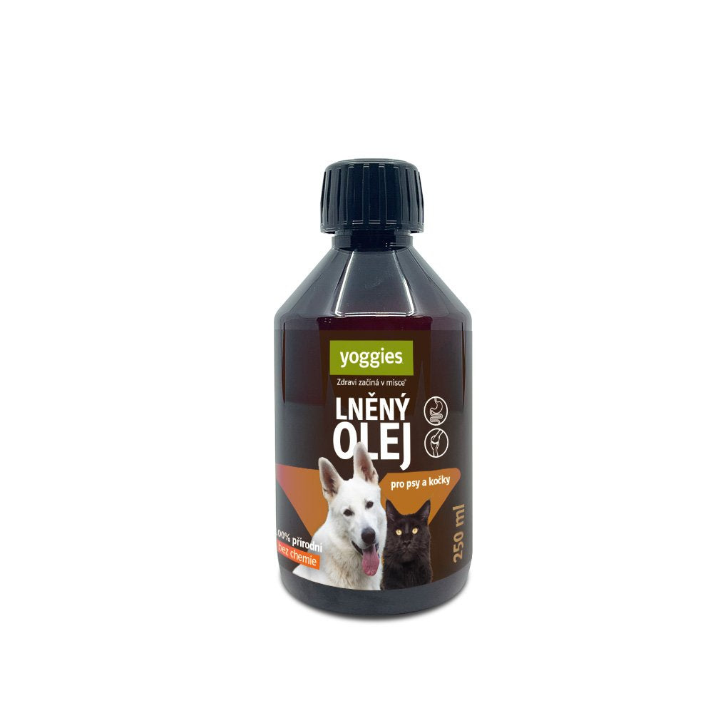 Yoggies® LINOLJE for hund og katt