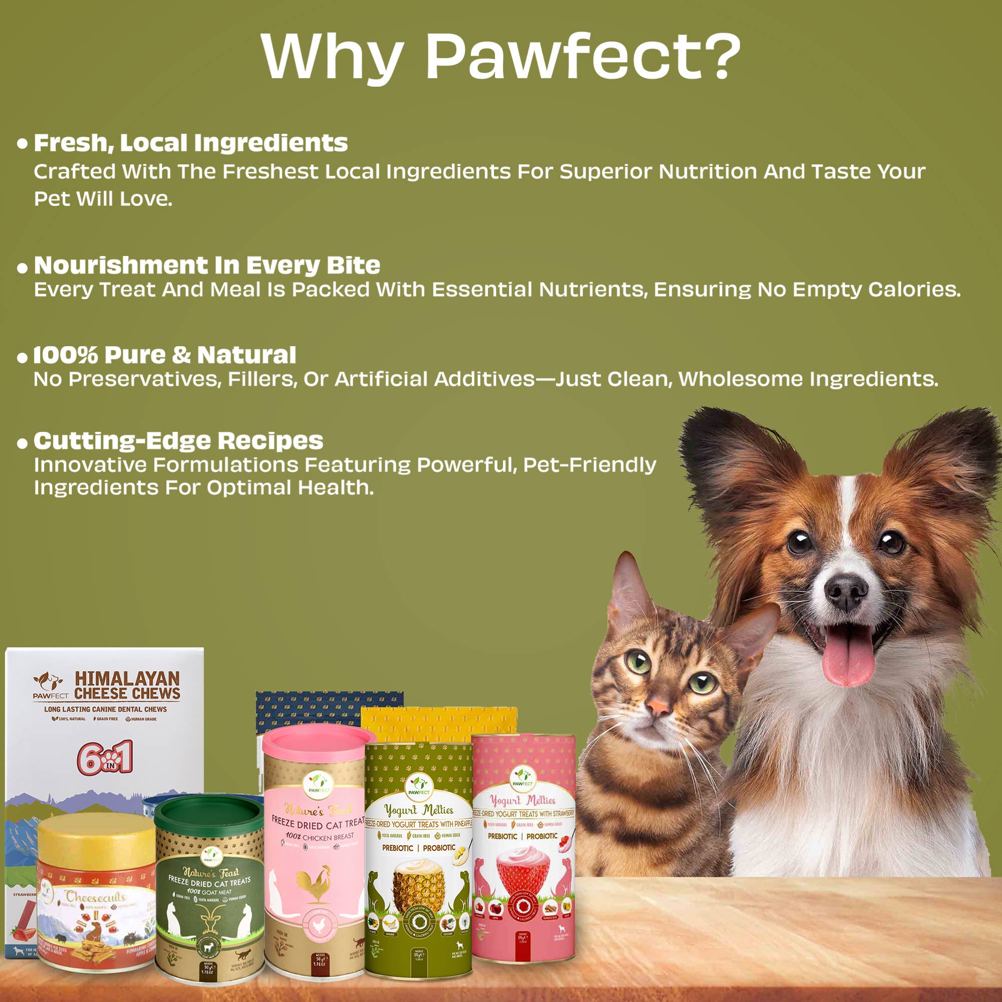 ANANAS & YOGHURT hundegodbiter med prebiotika og probiotika – Pawfect Yogurt Melties
