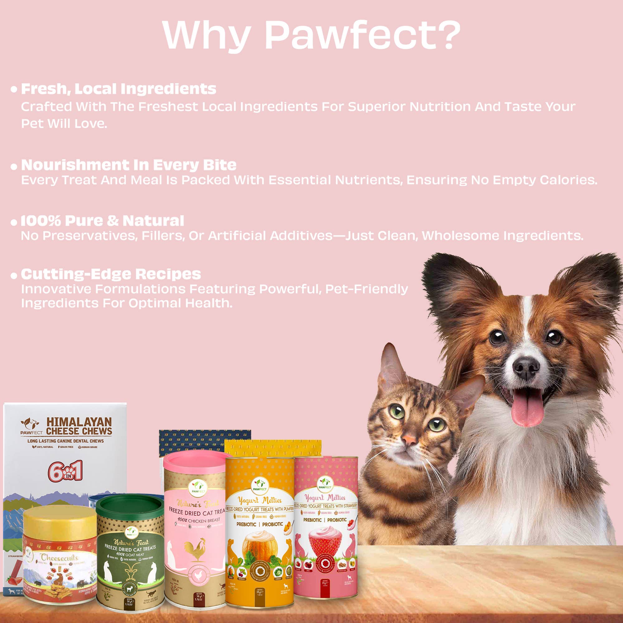 JORDBÆR & YOGHURT hundegodbiter med prebiotika og probiotika – Pawfect Yogurt Melties