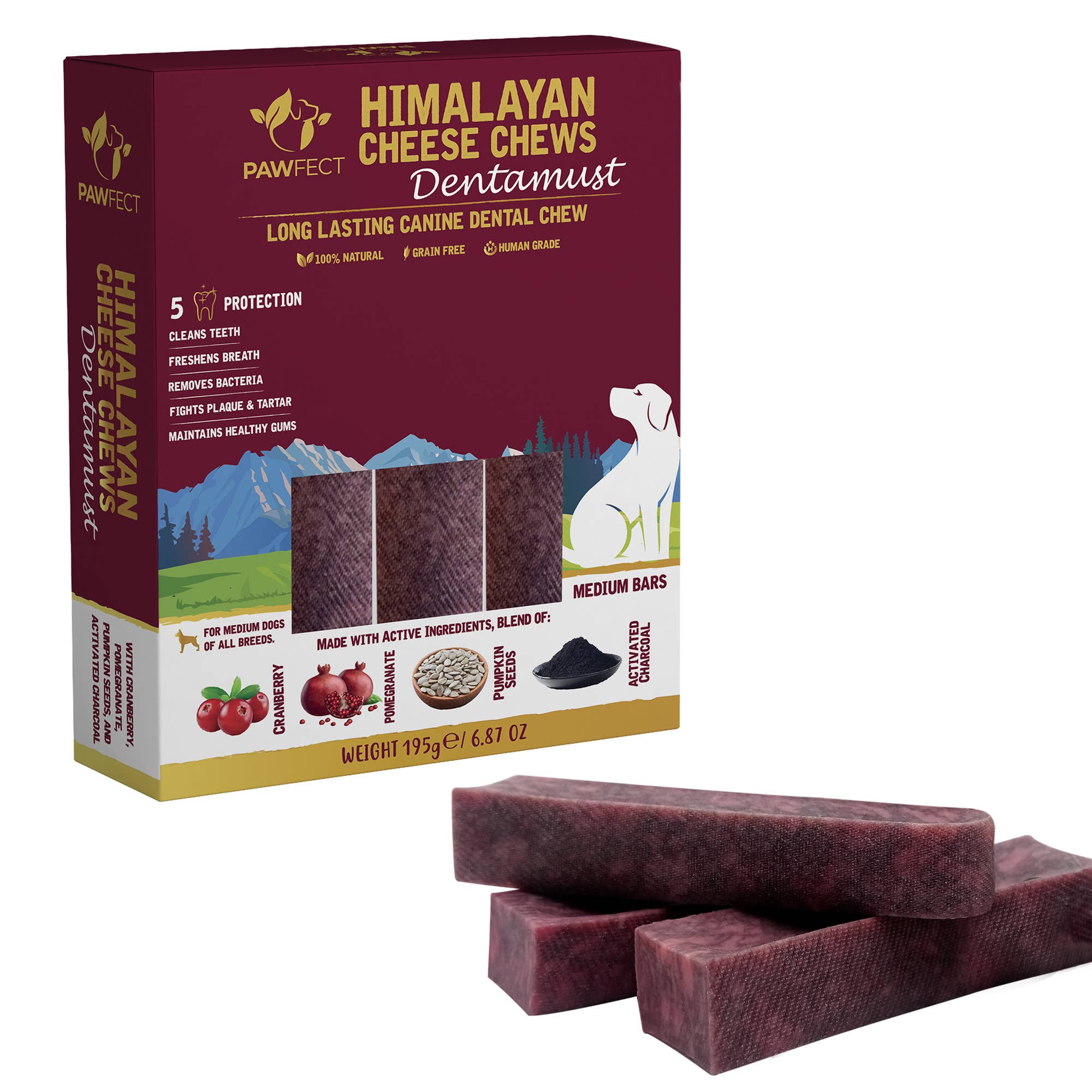 Himalayan Cheese Chews - TRANEBÆR (3-pack)