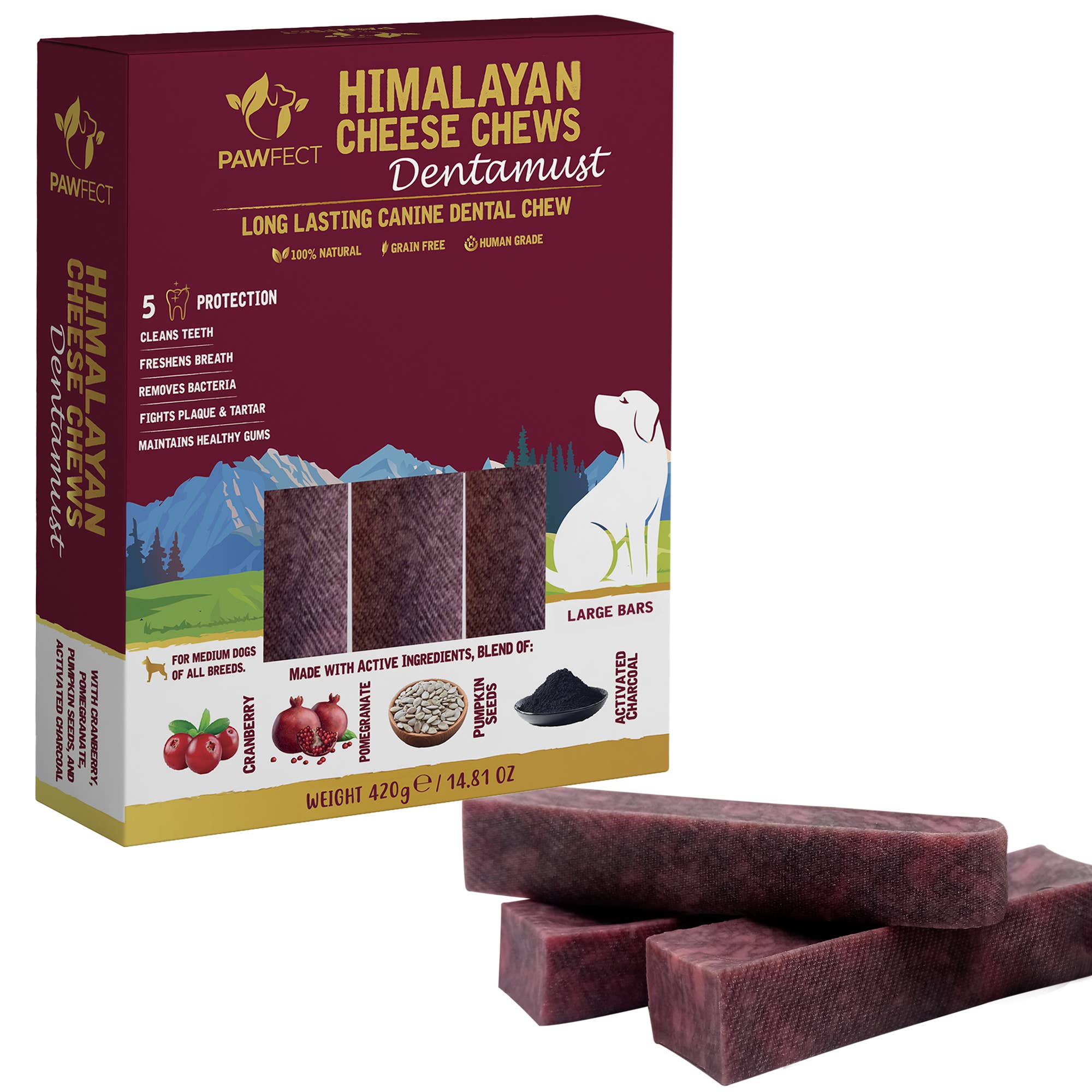 Himalayan Cheese Chews - TRANEBÆR (3-pack)