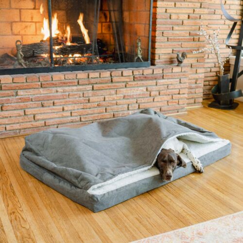 Forgiveness Luxury Cozy Cave® Dog Bed – FIRKANTET - FULLT VASKBAR