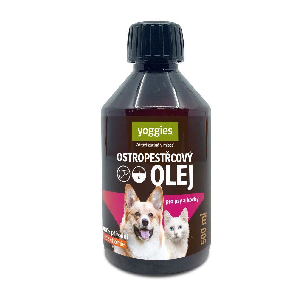 Yoggies® MARIATISTEL olje for hund og katt