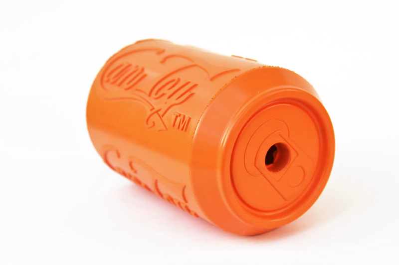 CAN TOY activity toy SMALL - ORANGE SQUEEZE