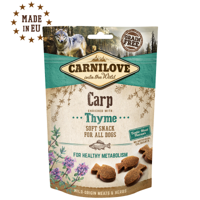 Carnilove Semi Moist Snack KARPE & TIMIAN