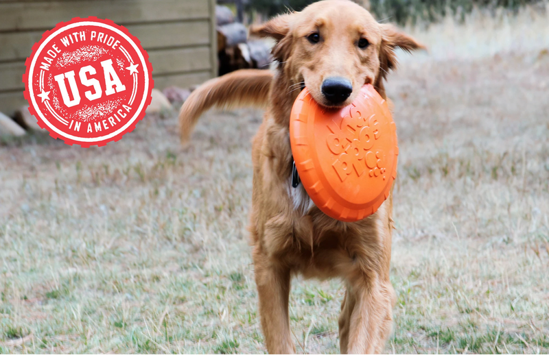 PUPPY BOTTLE TOP FLYER frisbee