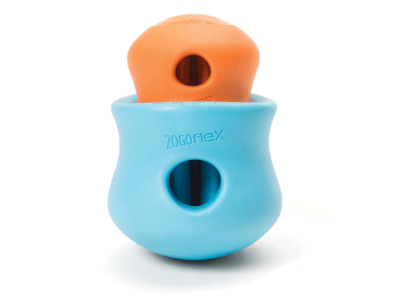 PAKKEPRIS: Large + Small Toppl Treat Toy aktiviseringsleke
